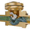 Industrial Check Valve Flow Simulation 3D Animation