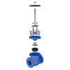 Industrial Globe Valve Assembly 3D Animation