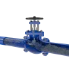 Industrial Globe Valve Flow Simulation 3D Animation