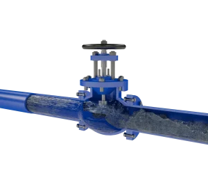 globe-valve-3d-animation-fluid-open Industrial Globe Valve Flow Simulation 3D Animation