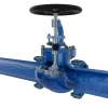 Industrial Globe Valve Flow Simulation 3D Animation1