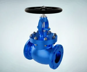 globe-valve-internal-structure-3d-animation-overall-appearance Industrial Globe Valve Overview 3D Animation1
